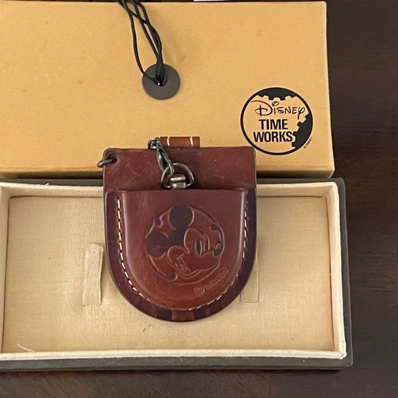 Disney Time Works Mickey Mouse Pocket Watch - Picture 3 of 3